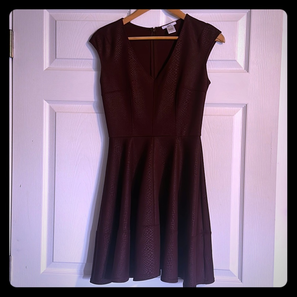 Skater Dress Maroon